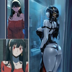 yor forger (spy x family) [SunGodManGa] [AI Generated]