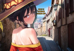 [Poggerrogger] Yunyun Learns Black Magic [Uncensored] (AI Generated)