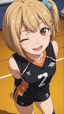 [BBStaff] Hitoka Yachi (Haikyuu!!) [AI Generated]