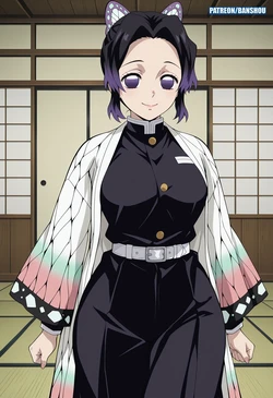 Banshou - Shinobu Kochou (Demon Slayer) #3 Commission Request (Patreon) [AI Generated]
