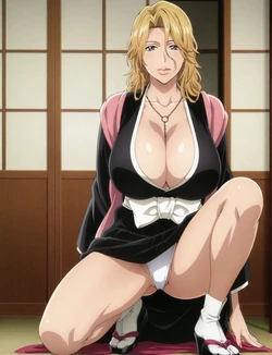 [嘎裡豬排]🔞 松本 乱菊 - Bleach (Patreon) [AI Generated]