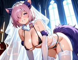 名無しのあに◯ん民 Mashu Kyrielight [AI Generated]