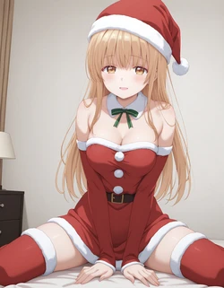 langust022 - Shiina Mahiru christmas miniset (Ototen) 148P (Patreon) [AI Generated]