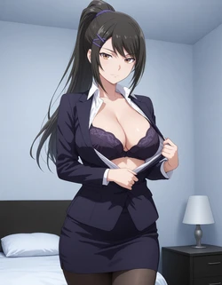 langust022 - Chabashira Sae(remake) (cote) 227P (suit) [AI Generated]