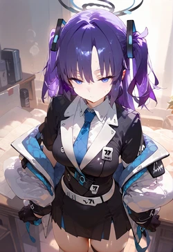 [Fuwako] Yuuka & Ako grabbing (94 pics) [AI Generated]