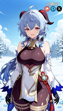 Zcqrlet - Ganyu (Genshin Impact) (Patreon) [AI Generated]