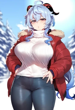 [Livefrog] GANYU IN THE SNOW [AI Generated]