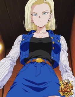 Android 18 hentai | Dragon Ball Z fan art [AI Generated]