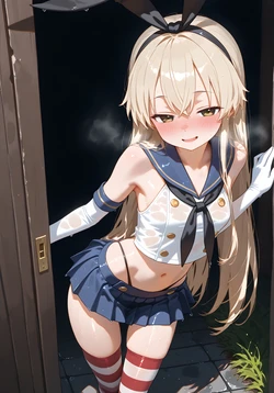 (Custom Firingu X) Shimakaze [AI Generated]