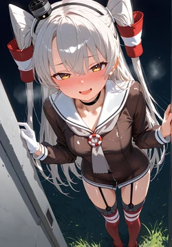 (Custom Firingu X) Amatsukaze [AI Generated]