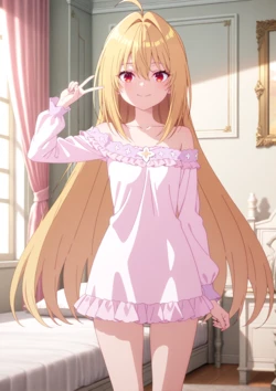 [chesuAI] Terakomari Gandesblood (The Vexations of a Shut-In Vampire Princess) [AI Generated]