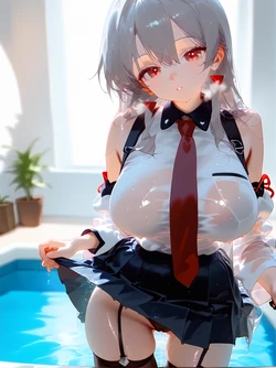 [lc13] Chidorigafuchi Aine 魔装学園H×H 千鳥ヶ淵愛音.207P [AI Generated]