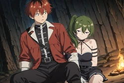 すずのき_animeAI - ユーベルの誘惑に負けるシュタルク "Frieren: Beyond Journey's End"_Stark succumbs to Ubel's temptation [191 pics] (Patreon) [AI Generated]