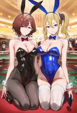 [Patreon] (cMonster) Ai Hayasaka & Madoka Higuchi x BBC 3 (AI Generated)