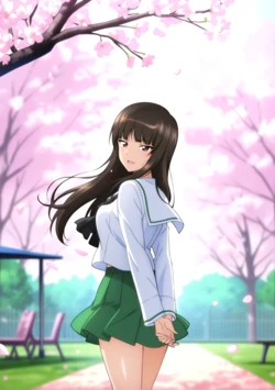 [chesuAI] Shiho Nishizumi [AI Generated]