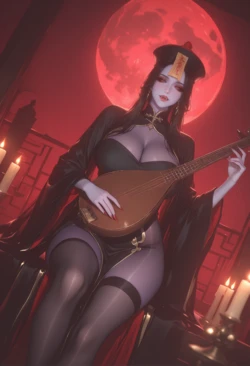 [ManAI]志怪奇談・红月降妖~志怪奇談・赤い月に現れる魔物である(105P)[AI Generated]