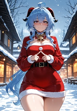 [Miyu] Ganyu : 2025 Christmas Bundle [Ai Generated]