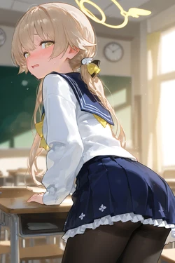 [clowenqq] Hifumi Ajitani -  Blue Archive [AI Generated]