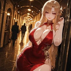 [Miyu] Asuna Yuuki: A Toast to the New Year [Ai Generated]