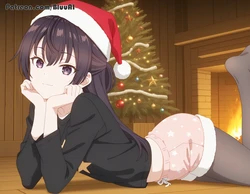 Bluu Ai Yuki Suou Alya Sometimes Hides Her Feelings in Russian Christmas [AI Generated]