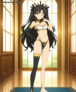 Bluu Ai Ishtar Fate Grand order [AI Generated]