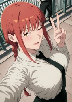 [chesuAI] Denji & Makima [AI Generated]