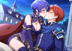 [chesuAI] Eliwood & Ursla [AI Generated]