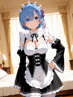 RockMan - (207P)レム Rem (Patreon) [AI Generated]