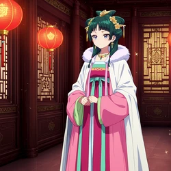 [白い物質] Maomao - Verdigris House's Newest High Class Courtesian (Kusuriya no Hitorigoto) [Ai Generated]