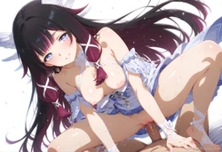 [AIusagichan] Genshin Impact コロンビーナ Columbina_dress 110P [AI Generated]