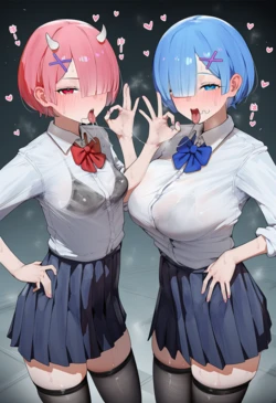 (Patreon) Regy - Rem X Ram [AI Generated]