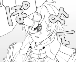 [Uzume Gon] Poyo to Flins (Genshin Impact)