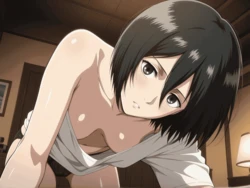 Dannia - Mikasa Ackerman - ミカサ・アッカーマン (Patreon) [AI Generated]