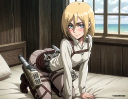 Toons Tease - Historia Reis | Attack on Titan | Sex Scenes [189 images] (Patreon) [AI Generated]