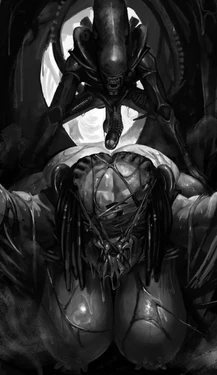 [LewdPencil] Rogue Female Yautja Clan