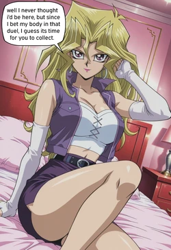 Mai Valentine lost a duel [AI Generated]