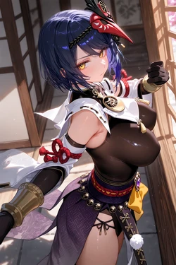 [Sinosaa] Kujou Sara 九条裟羅 [AI Generated]