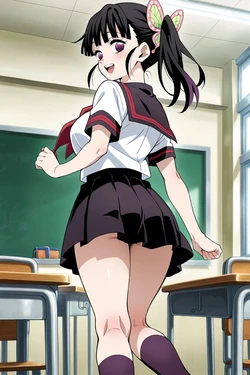 minakaze - 【Demon Slayer】Kanao Tsuyuri: Sailor Uniform [AI Generated]