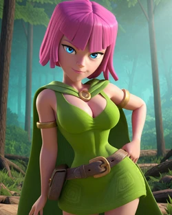 [The Multiverse.Ai] Archer (Clash Royale) Christmas 2025 set [AI Generated]