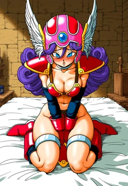 [Dots] 女戦士 [AI Generated]