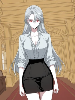 sss-class revival hunter/Raviel Ivansia [AI Generated]