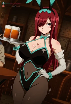 Fairy Tail - Erza Scarlet (Dragon Cry) [Juanpi Amvs] [AI Generated]