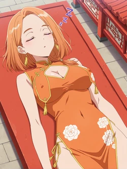 [Ranwai] Extra (18 Banri Shiunji (Chinese dress) 紫雲寺 万里) [AI Generated]