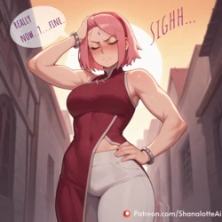 ShanalotteAI (B/G) Sakura Uchiha (Boruto) (20 img set) [AI Generated]