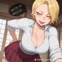 ShanalotteAI (B/G) Kuina Sazanami (Tougen Anki) (18 img set) [AI Generated]