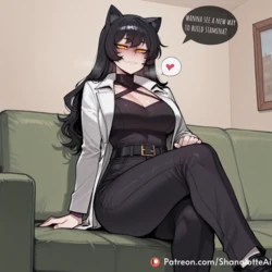 ShanalotteAI (FUTA) Yang Xiao Long x Blake Belladonna (RWBY) (30 img set) [AI Generated]