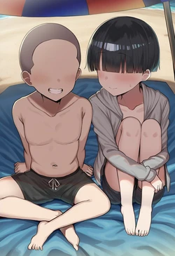 [gumiii] Pervert Brat vs. Black-Haired Bob-cut Girl ④ [AI Generated]
