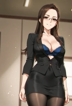 ChocoPizza - Okuzumi Yuiko (405) [AI Generated]