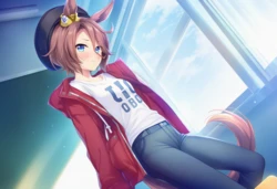 约会后还板着个脸的成田大进(Uma Musume) 【AI Generated】