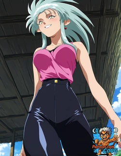 Ryoko Hakubi hentai | Tenchi Muyo parody [AI Generated]